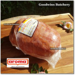 Aroma Bali frozen pork HAM SMOKED sliced 250g